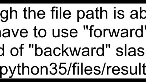 Can39t open CSV file even with full file path