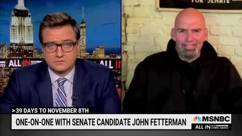 John Fetterman's Nonsensical Answer When Asked How He's Feeling