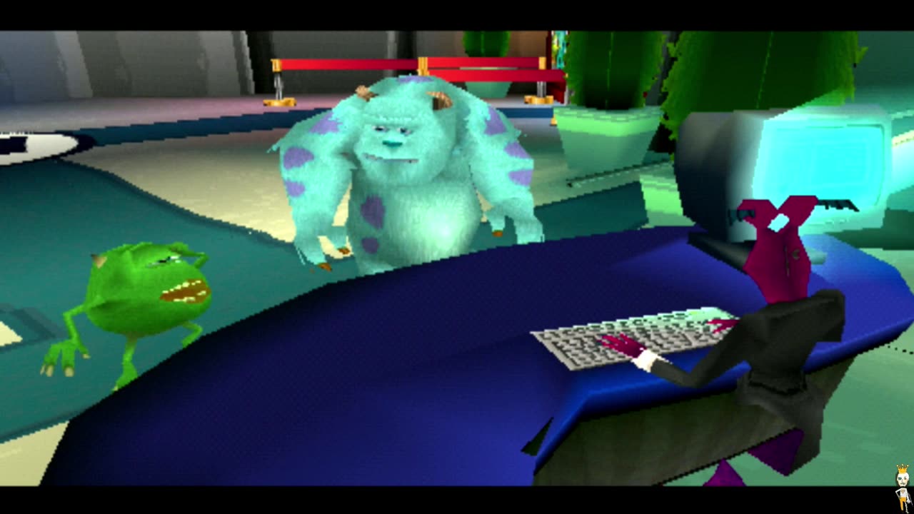 Monsters Inc Scare Island PS1 Playthrough Playstation 1