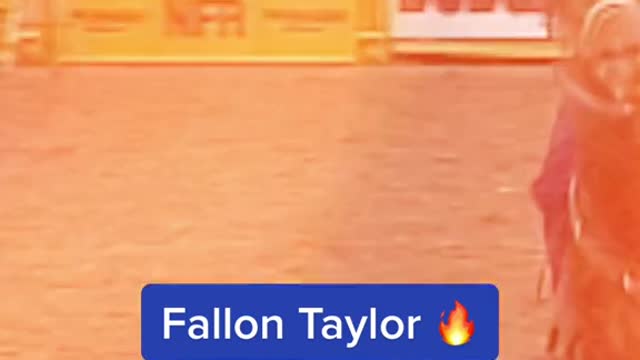 At just 13 years old Fallon Taylor shined bright on the biggest stage at the 1995 NFR 💨.