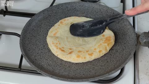 If you have FLOUR, BUTTER, SALT at home! Anyone can make this easy Bread! Fast and tasty!