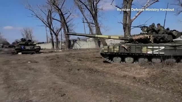 Russia claims to have captured Ukrainian weapons