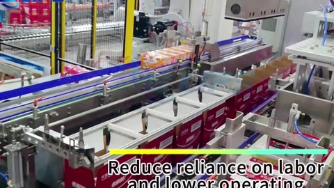 Automatic robot carton packer for wraparound products #packaging#robot#packer#foryou