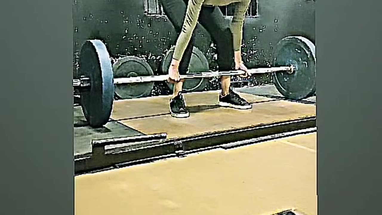 Deadlift - 60 kgs ×6 reps