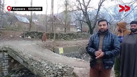 A Broken Bridge of Kupwara Makes 3000 People Suffer