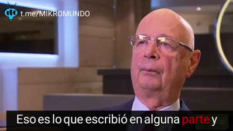 Klaus Schwab "Queremos eliminar la clase media"