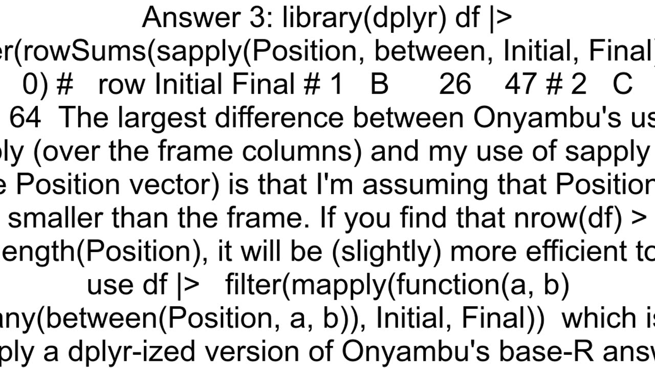 Filter dataframe rows based in two columns and an external vector in R