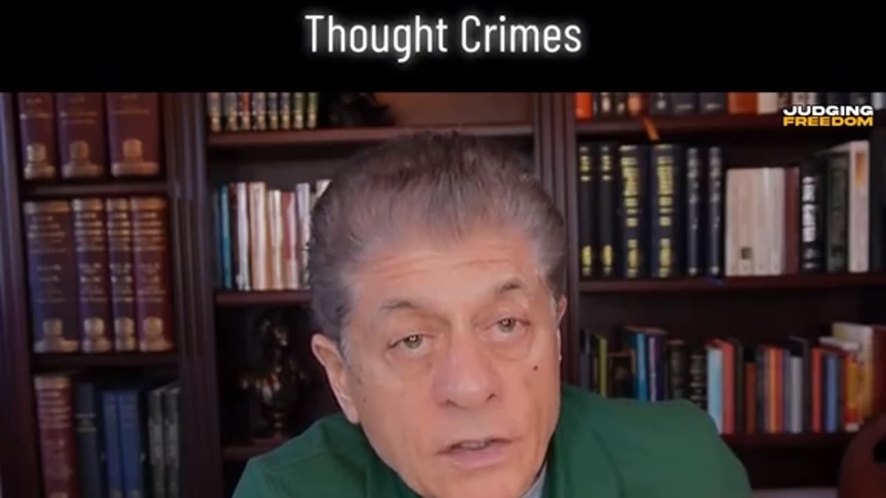 Judge Nap On "Conspiracy Thought Crimes" Big Government Expanding the Legal Concept of “Conspiracy”