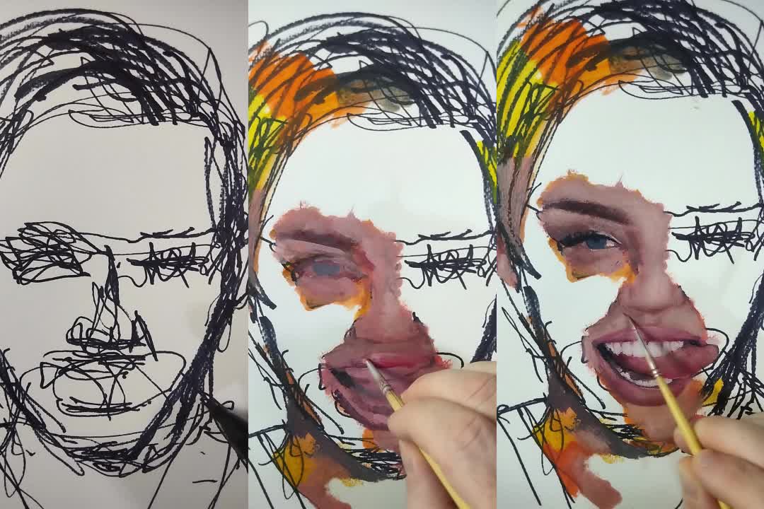 Miley Cyrus | Painting in the Raw | Unfinished Business