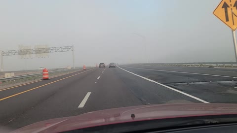 FOGGY MORNING DRIVE!