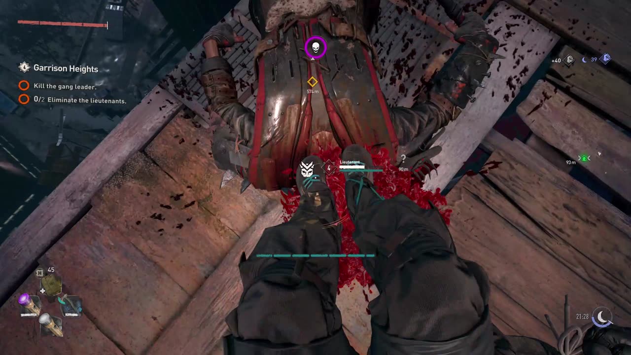 Dying Light 2- his friend keeps falling.