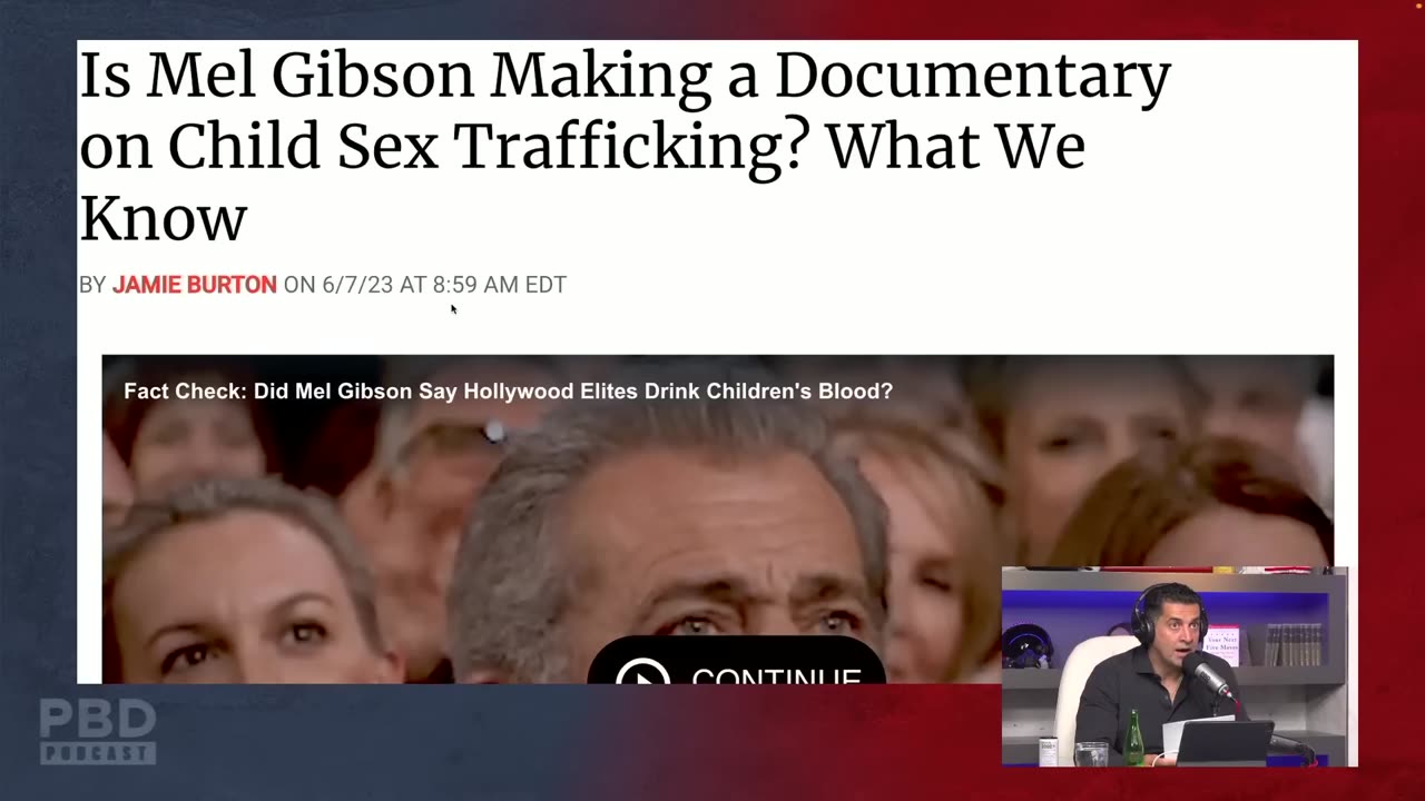 Mel Gibson Trafficking Documentary BLOCKED By Hollywood!