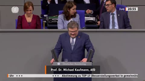 Prof. Dr. Michael Kaufmann Rede vom 11.04.2024 – Besserstellungsverbot in gemeinnütziger Forschung
