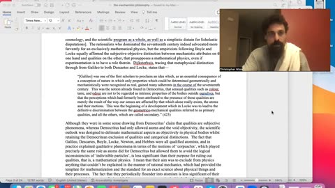 The Mechanistic Philosophy