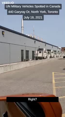 UN Vehicle Staging in Canada
