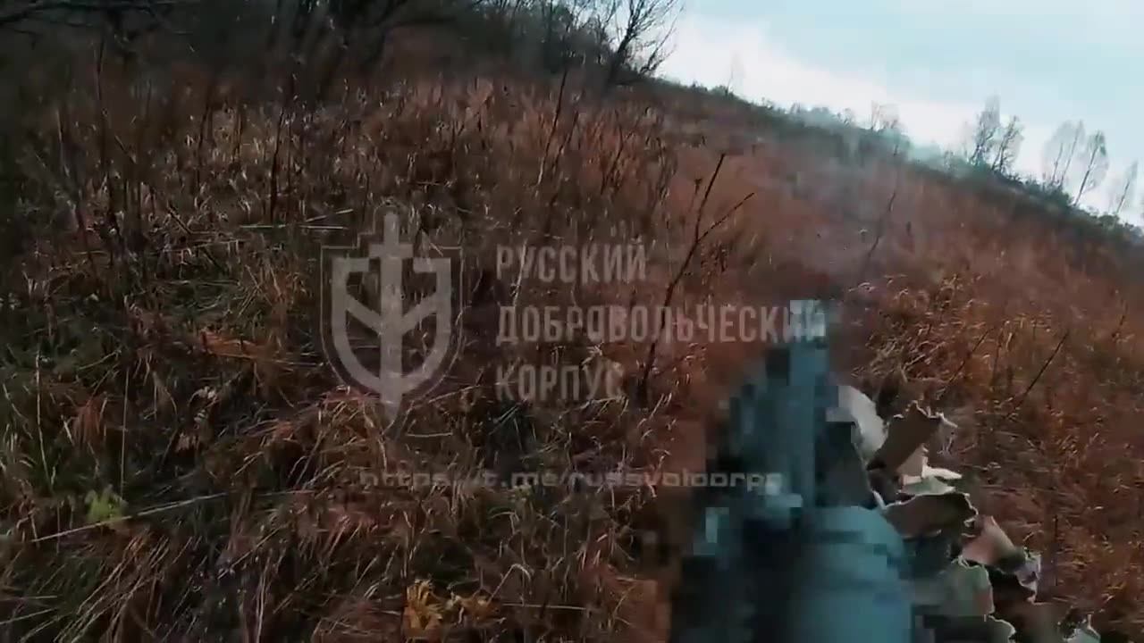 Russian Volunteer Corps ambush on a FSB lieutenant colonel in the Bryansk region.