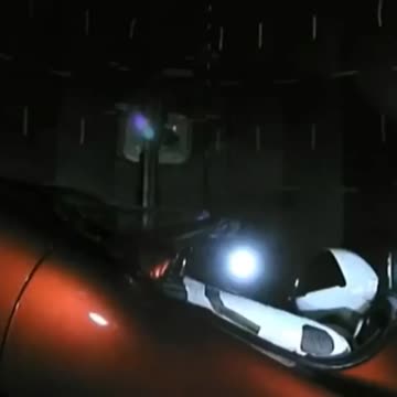 Tesla gettin in on the faking space action