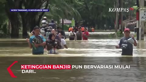 65 Desa Terisolasi, Belasan Ribu Keluarga Terdampak Banjir Sepekan di Aceh Tamiang