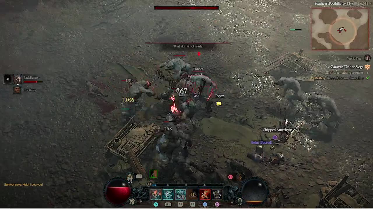 Diablo 4 killin' & cussin'!