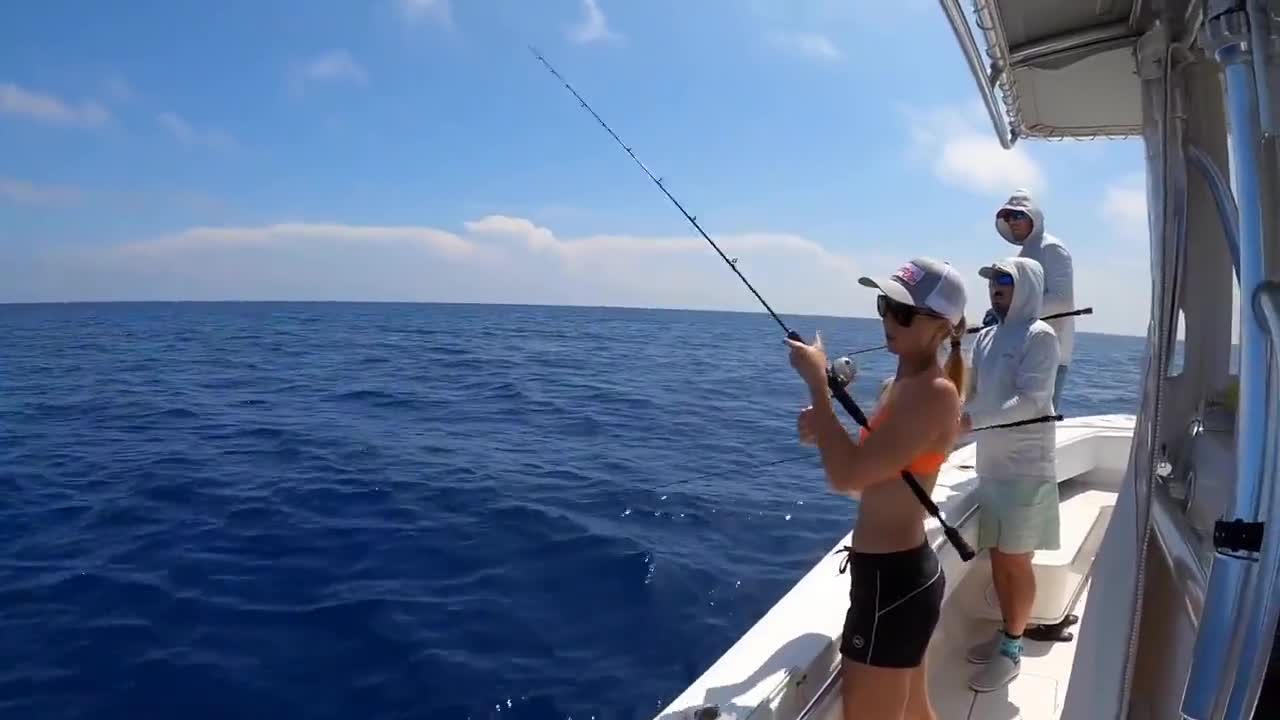 Snorkeling outdoors with a bikini-clad beauty 3