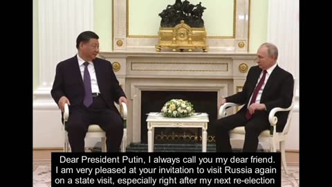 President Xi just called Putin his “dear friend.”