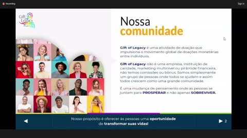 Gift Of Legacy - Apresentação Julho 2023