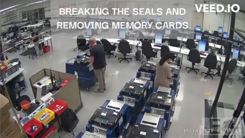 ⚠️Watch👀 On October 14th, 17th & 18th, Maricopa County performed secret testing on the tabulators