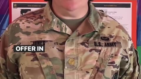 This isn’t a parody. This is a trans soldier who calls himself “Rachel.”