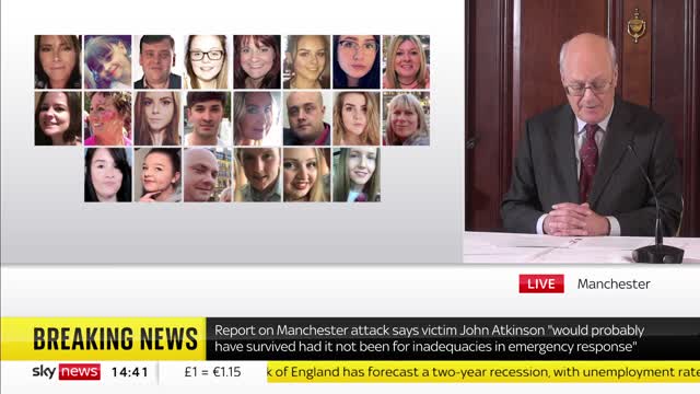 443_Manchester arena Death of youngest victim 'inevitable'