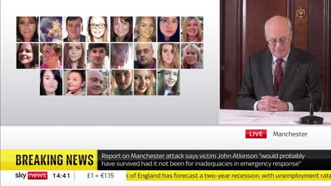 443_Manchester arena Death of youngest victim 'inevitable'