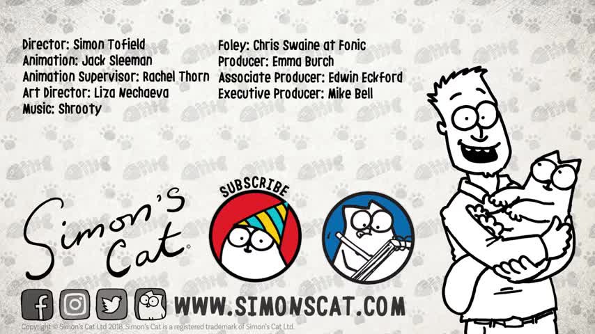 UFO - Simon's Cat SKETCH #1