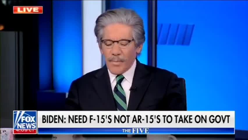 Geraldo HUMILIATES Himself After Claiming AR Stands For "Automatic Rifle"