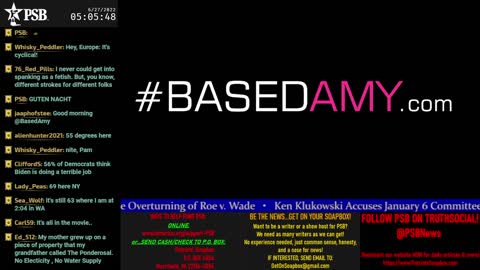 2022-06-27 04:55 EDT - PSB Sunday LateNight Movie Time: w/ Pamphlet