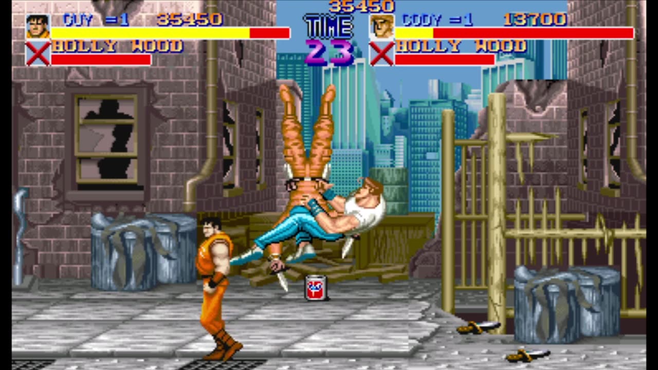 Final Fight Holly Wood / El Gado / Rolento Immortal Bug