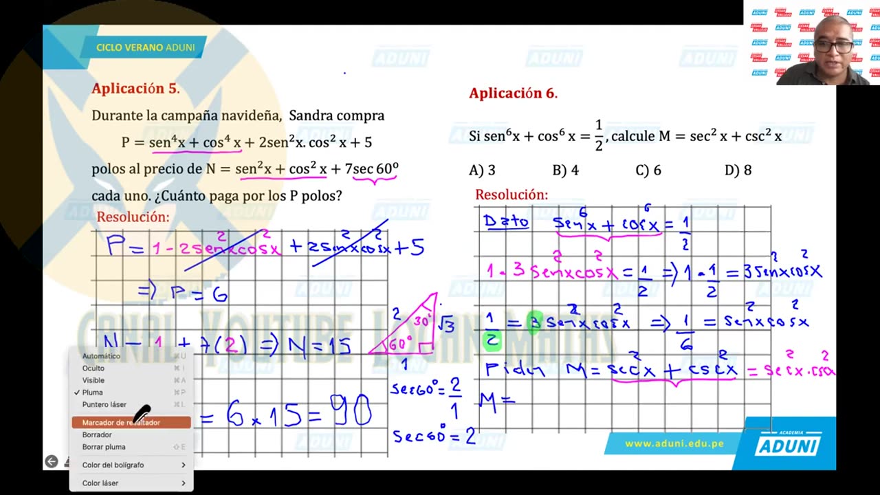 VERANO ADUNI 2022 | Semana 04 | Trigonometría|