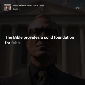 A Solid Foundation for Faith