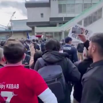 🚨BREAKING: Illegal Kurdish immigrants in Japan shout: Japanese must die!