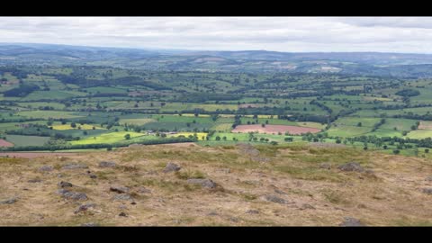 CLEE HILL TITTERSTONE OLD QUARRY SHROPSHIRE ENGLAND