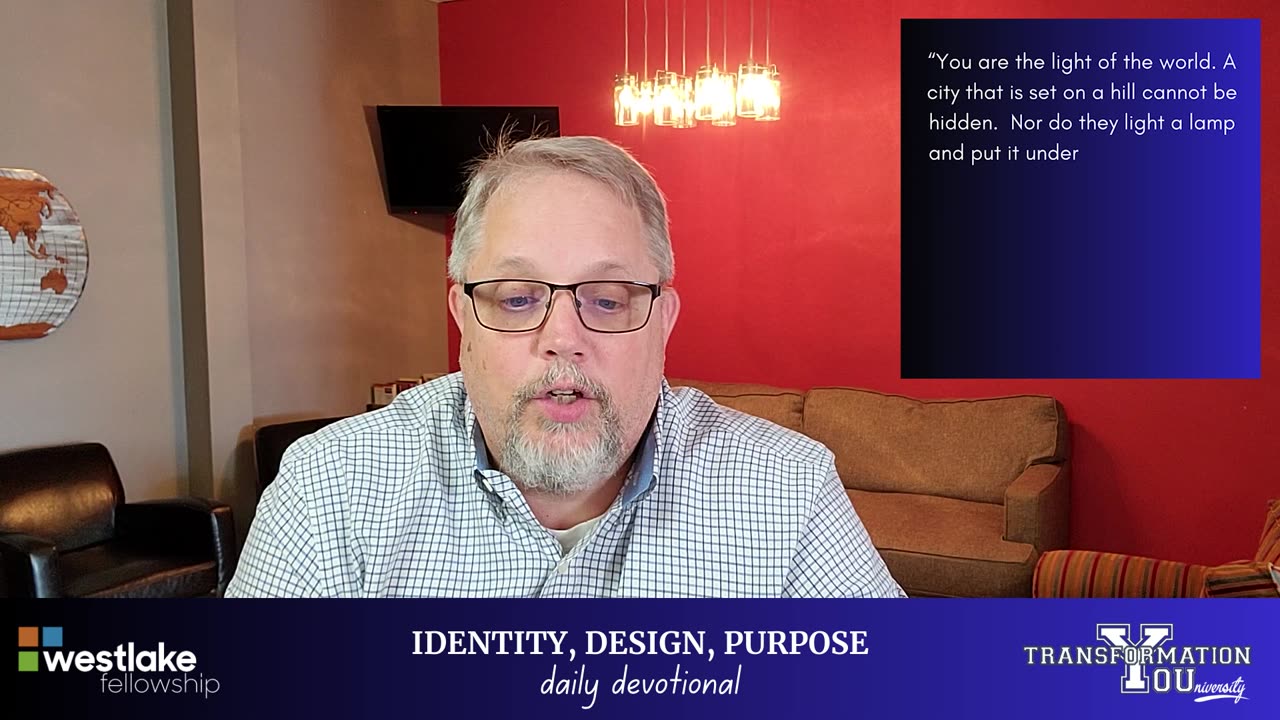 Identity, Design, Purpose - Daily Devotional / DAY 31