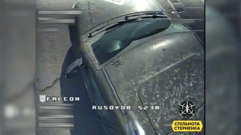 BNR The pick-up truck of the Russian occupiers and the armored Ural were