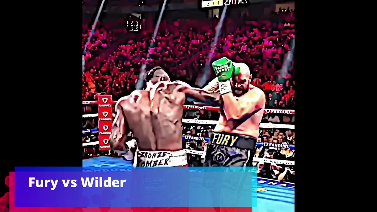 Fury had Wilder Seeing Stars ⭐⭐ #viral #rumble #tysonfury #deontaywilder