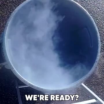 Liquid Nitrogen + Hot Water = ?