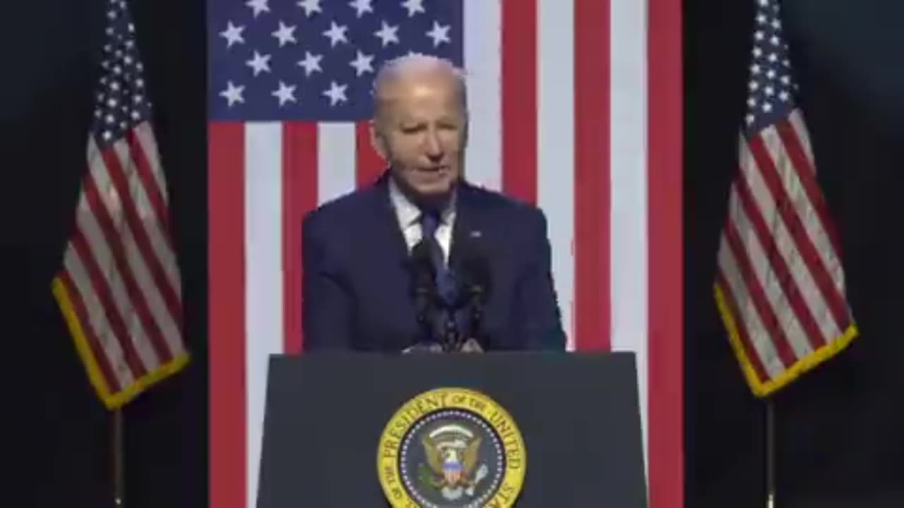 Bumbling Joe Biden Is CLUELESS In This Speech