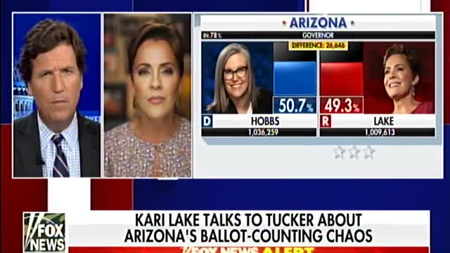 Tucker Carlson: Kari Lake 100% certain will win