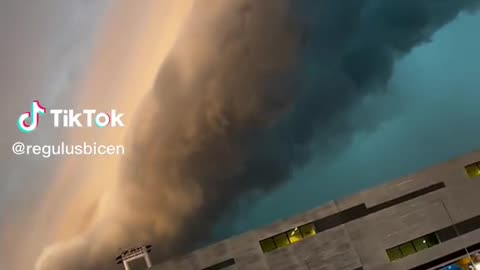 Another HAARP cloud activated to bring in the green agenda