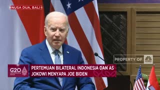 Pertemuan Bilateral Indonesia dan AS, Jokowi Menyapa Joe Biden