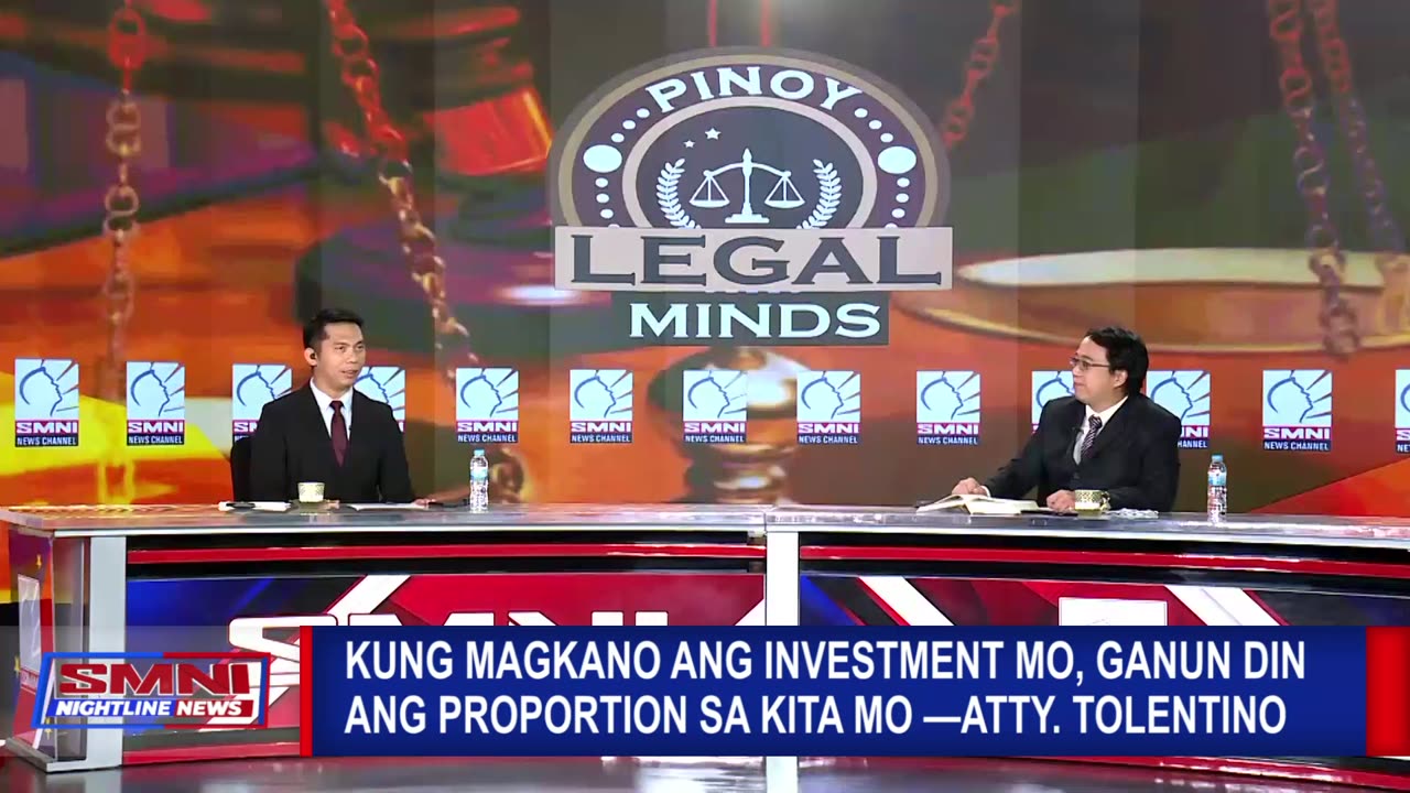 Kung magkano ang investment mo, ganun din ang proportion sa kita –Atty. Tolentino