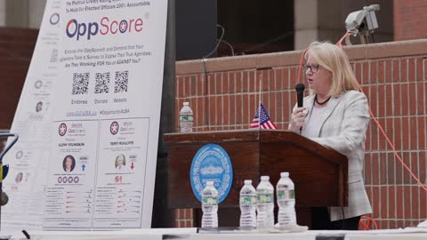 Maureen Maloney Speaking at GOUSA'S Unite for Freedom Rally Boston