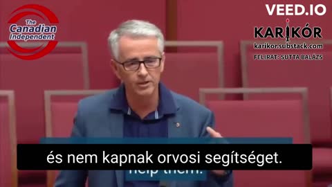 Gerard Rennick ausztrál szenátor elképesztő szónoklata