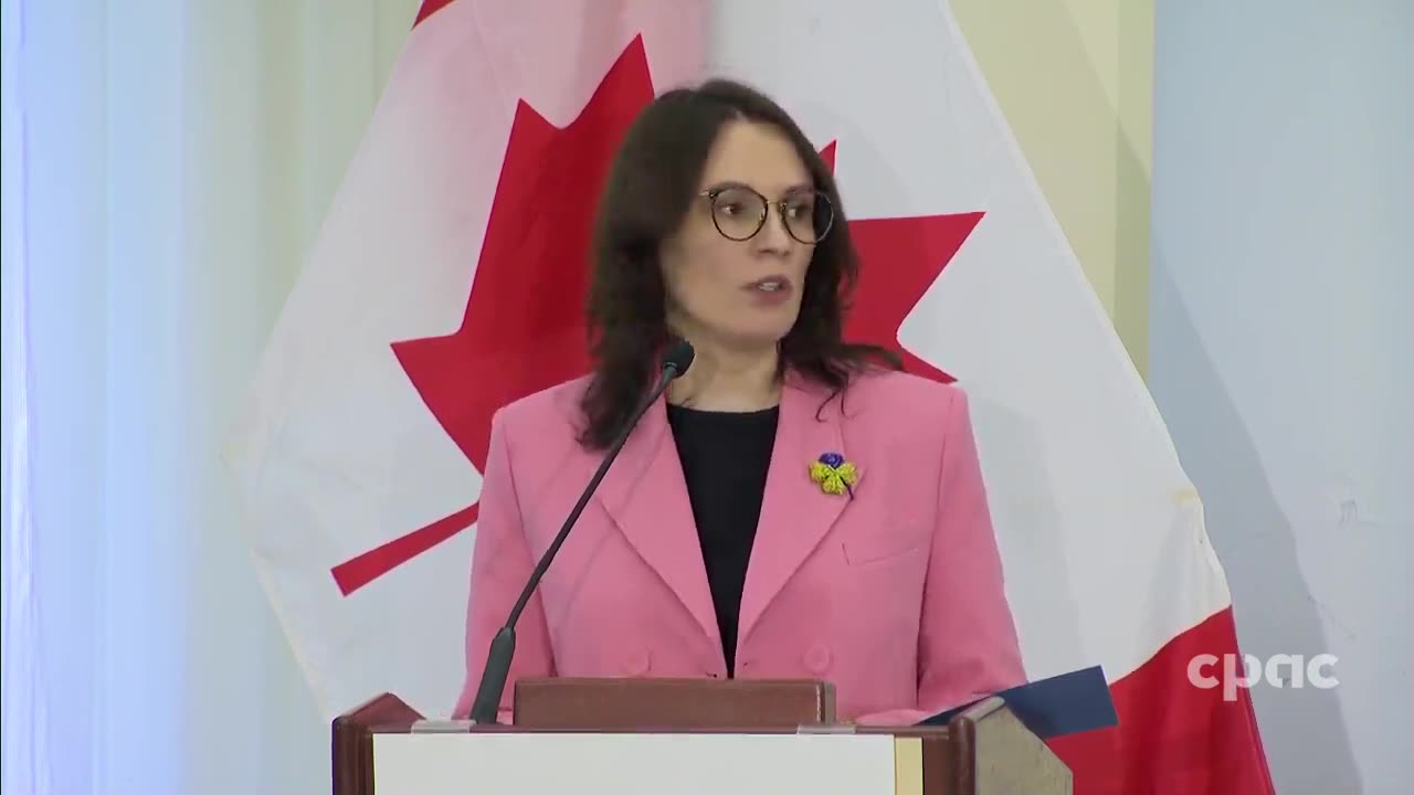 Canada: Ambassador Yuliya Kovaliv discusses impact of the war in Ukraine – March 30, 2023